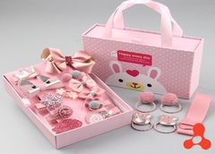 HỘP DÂY CỘT TÓC HAPPY MÀU HỒNG